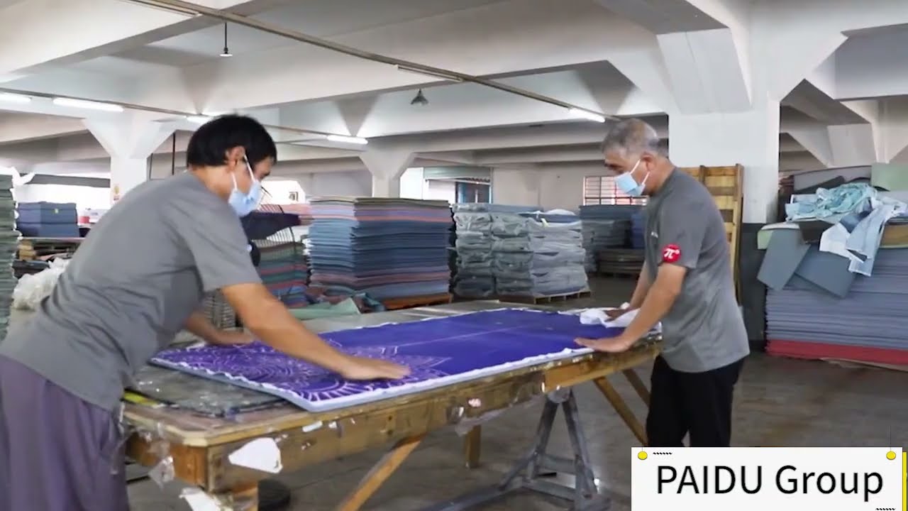 paidu is an industrial and trade integrated professional production of yoga mat company