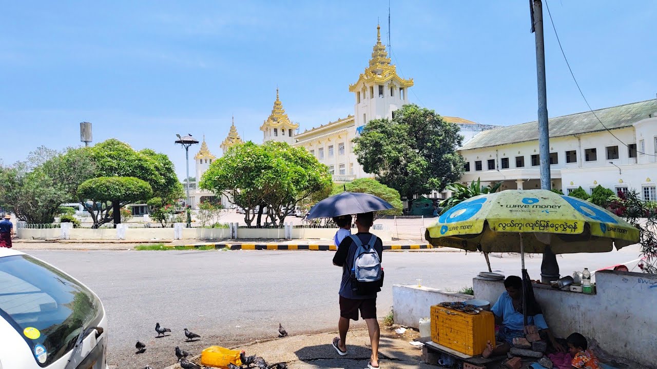 မြို့ပတ်ရထားဘယ်လိုစီးရလဲ | Yangon Circular Train