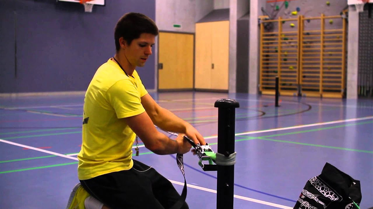 Slackline-System für Sporthallen (Bedienungsanleitung)