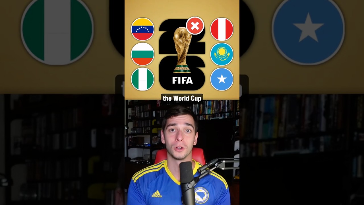 Countries That FAILED To Qualify For World Cup 2026 (in September)