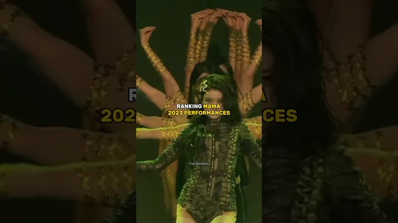 RANKING MAMA 2023 PERFORMANCES #shorts #kpop #mama #mamaawards #mama2023 #2023MAMA #viral
