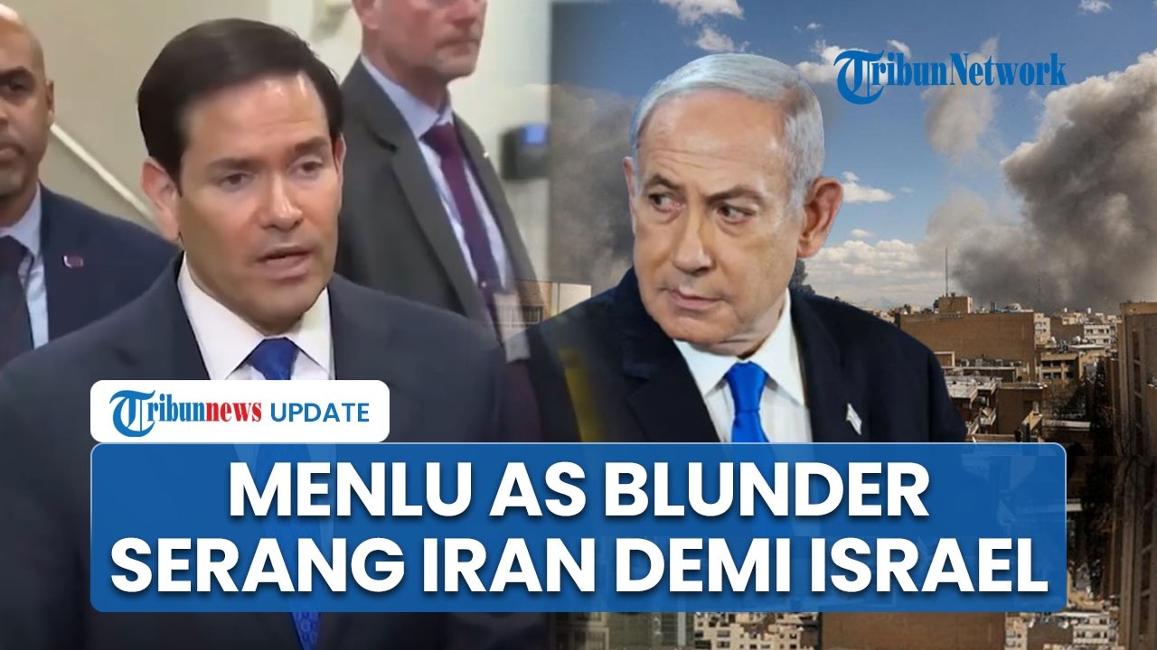 Menlu AS Marco Rubio Blunder, Klaim Serang Iran demi Isarel: Jika Menunggu maka Korban Lebih Banyak