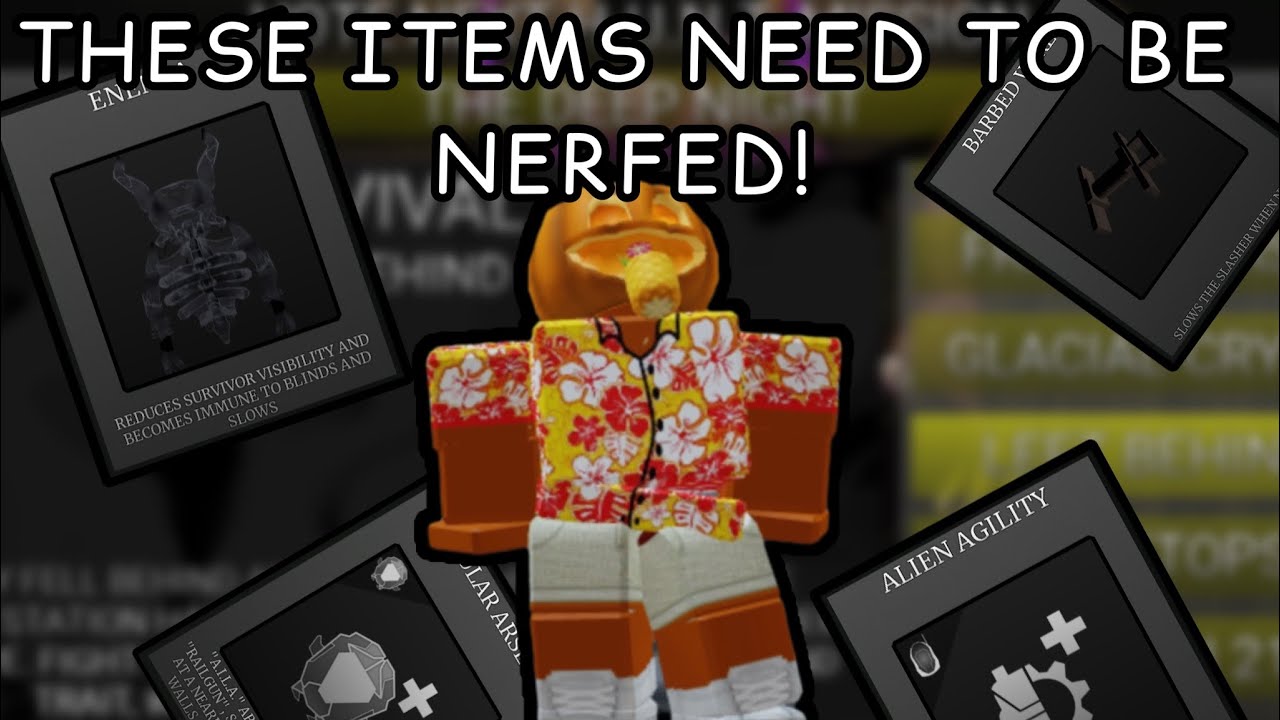 THESE ITEMS NEED TO BE NERFED! Roblox Survive The Night