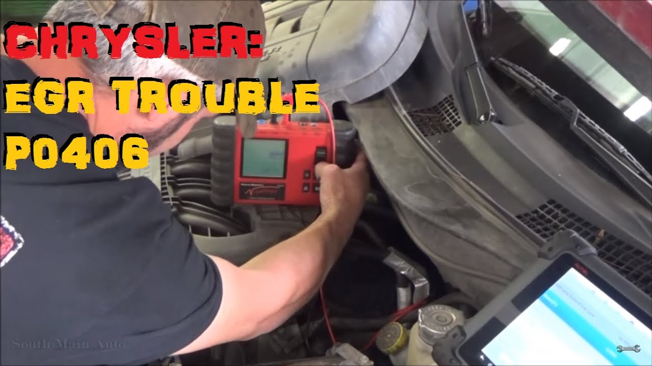 Chrysler EGR Diagnosis P0406