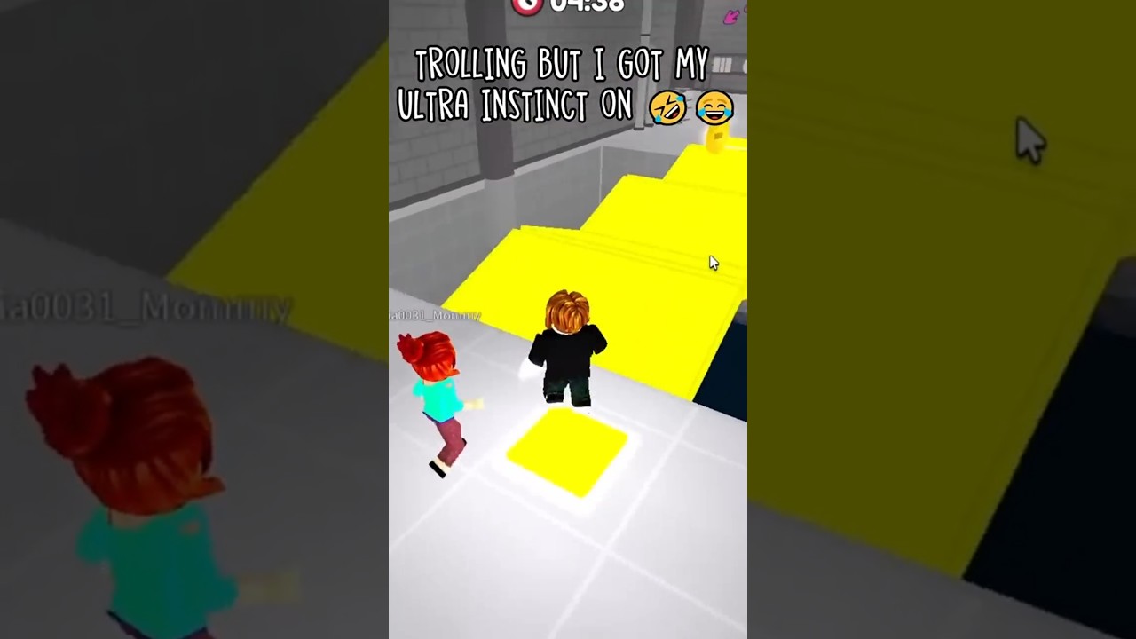 😈 ULTRA TROLLING Until I UNLOCK ULTRA INSTINCT! 💀🔥 #shorts #roblox