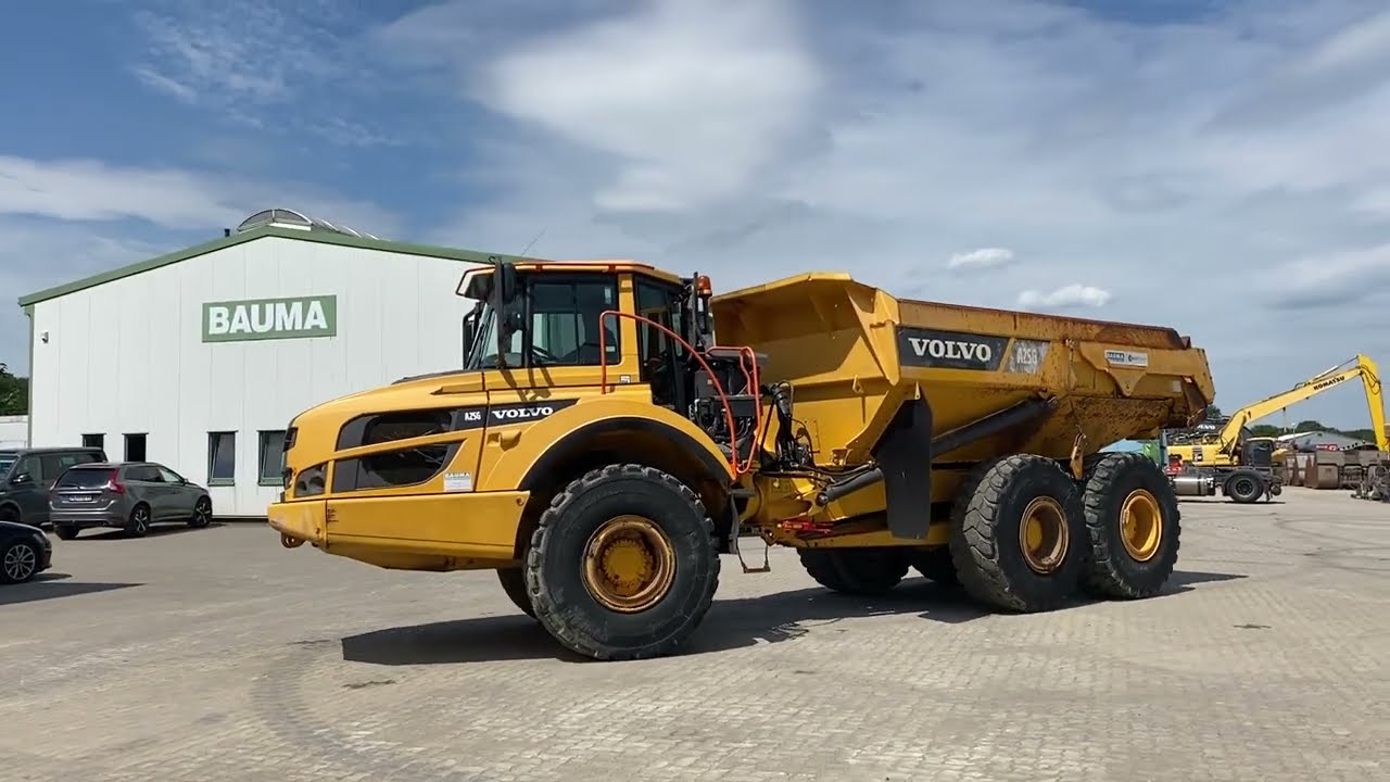 BAUMA GMBH Volvo A25G s/n 340204 testrun