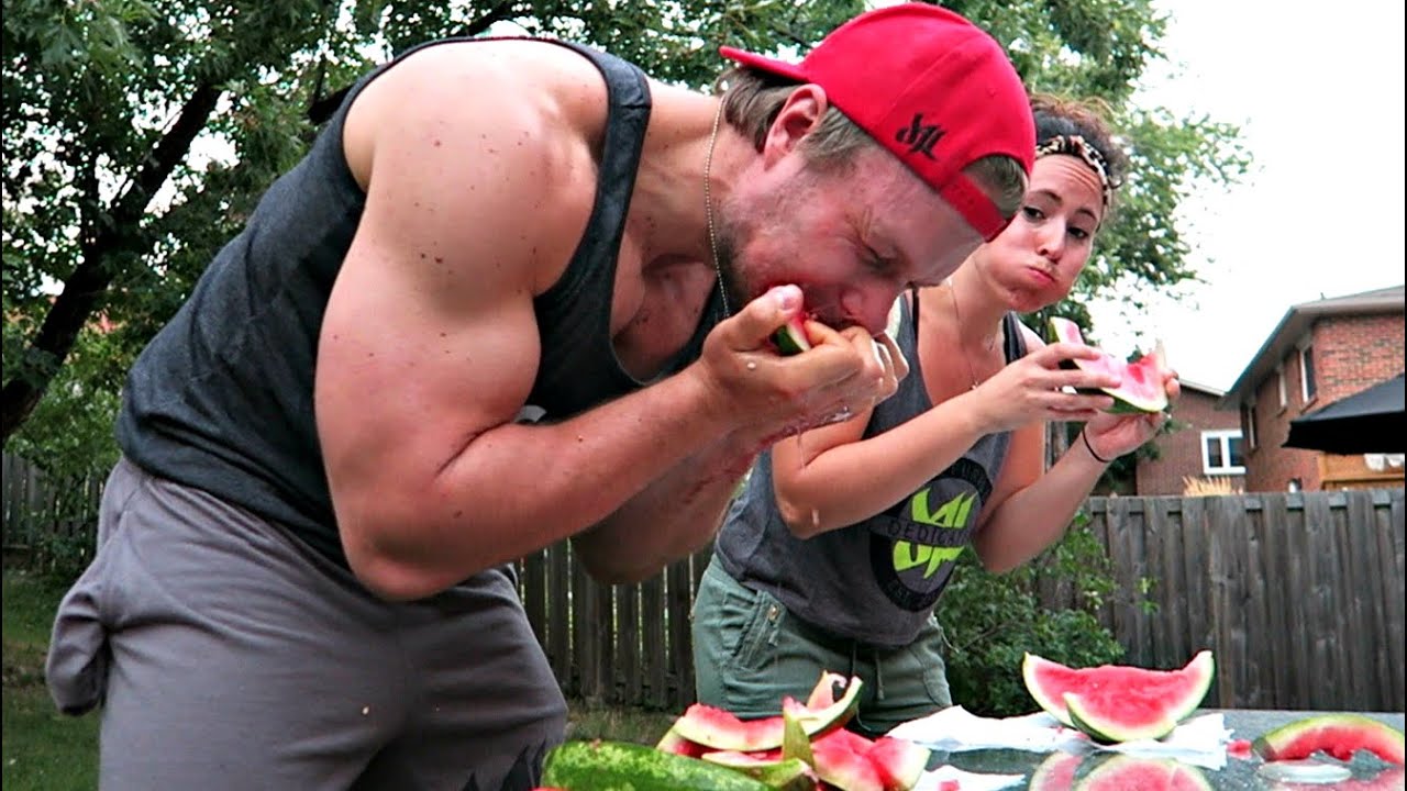 FURIOUS PETE vs GIRLFRIEND: WATERMELON EAT OFF!