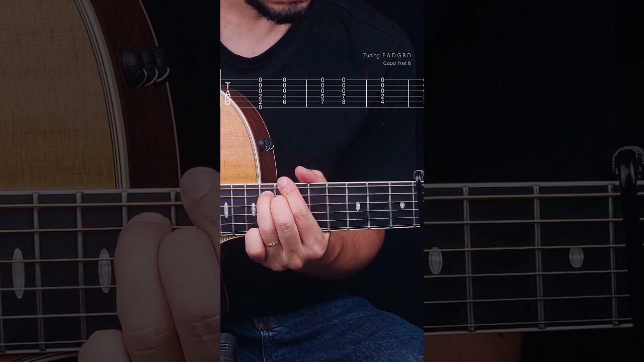 Trust me, the 6th fret capo and a tiny tuning tweak change everything.