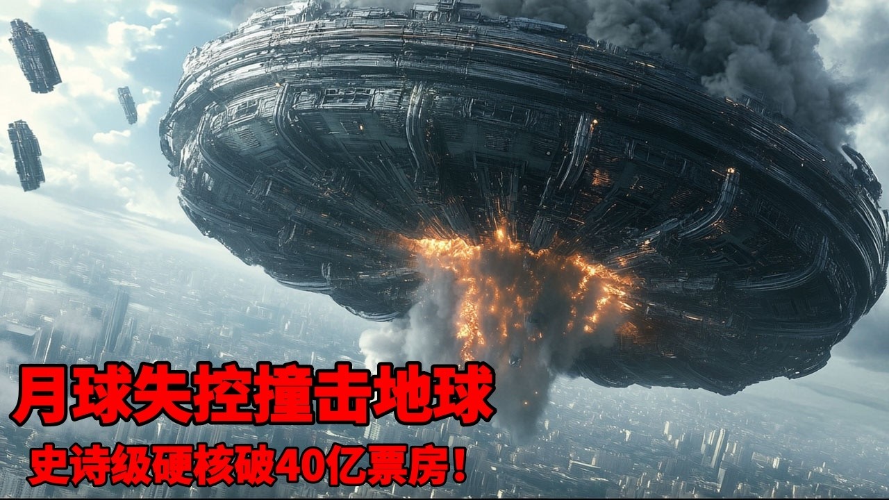 史詩級硬核科幻破40億票房！月球意外失控撞擊地球，人類文明迎來滅頂級宇宙危機