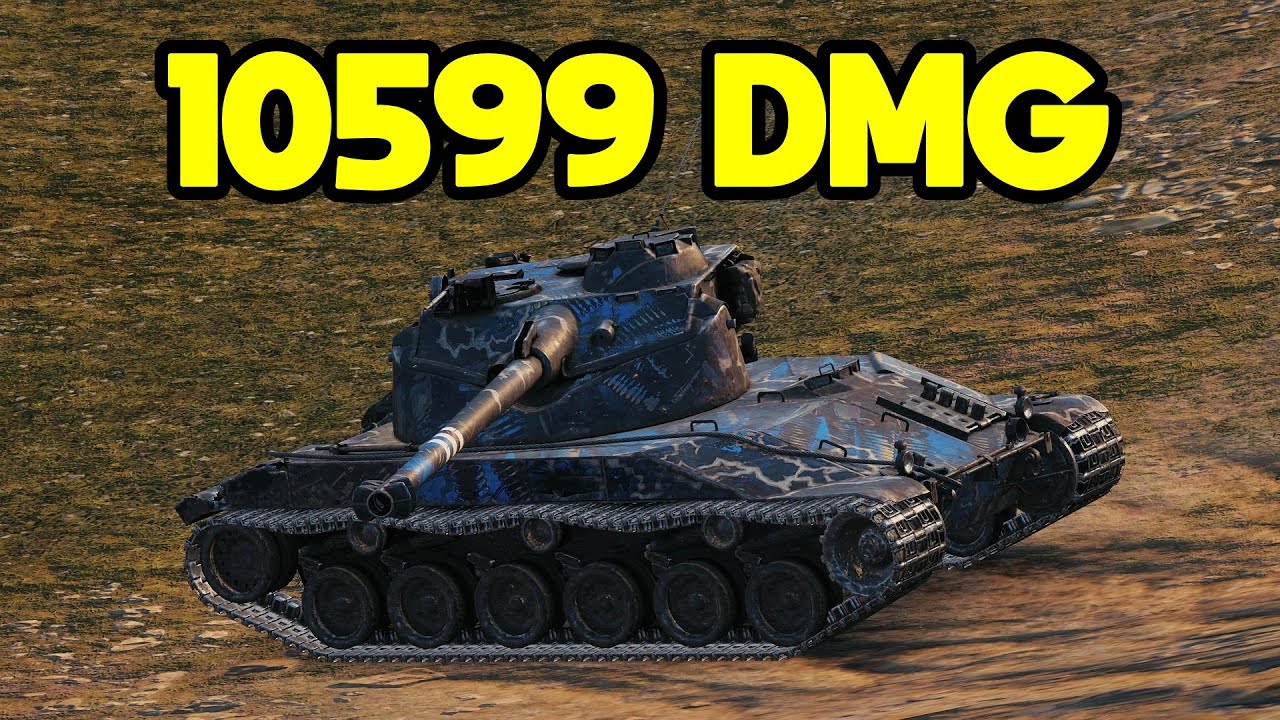 B-C 25 t 1vs4 Domination: 10 Kills, 10599 DMG, Victory in Last Second!