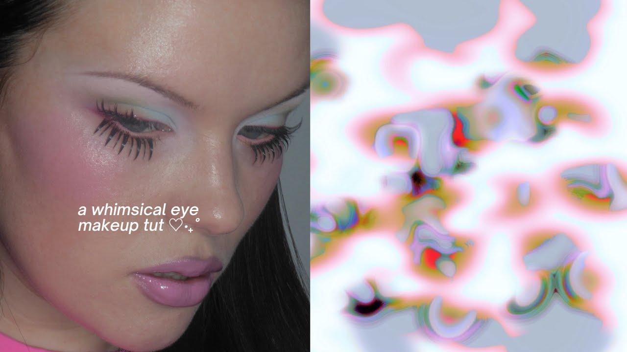 soft soft soft pretty eye makeup 𝜗𝜚  an in-depth tut