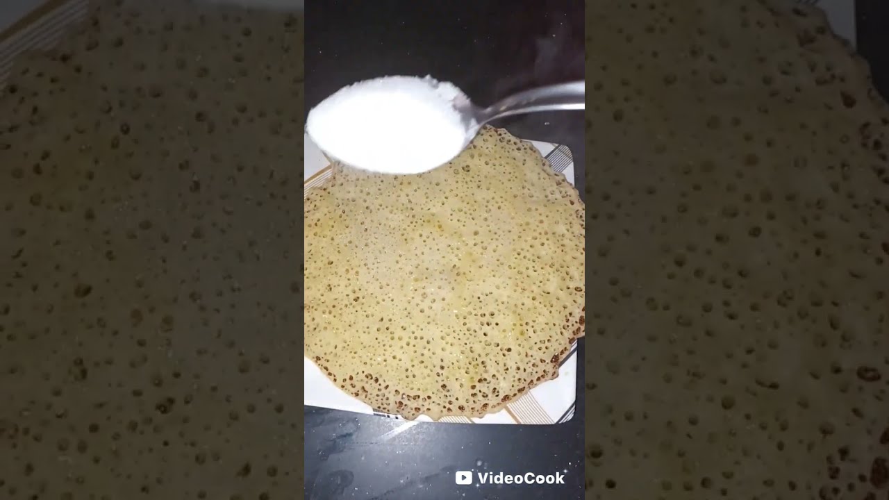 بغرير بالسميد توجديه في 5 دقايق 