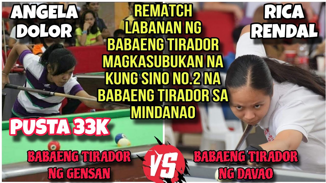 LABANAN NG MGA BABAENG TIRADOR | Rica Rendal Vs Angel Dolor | Rotation Parehas