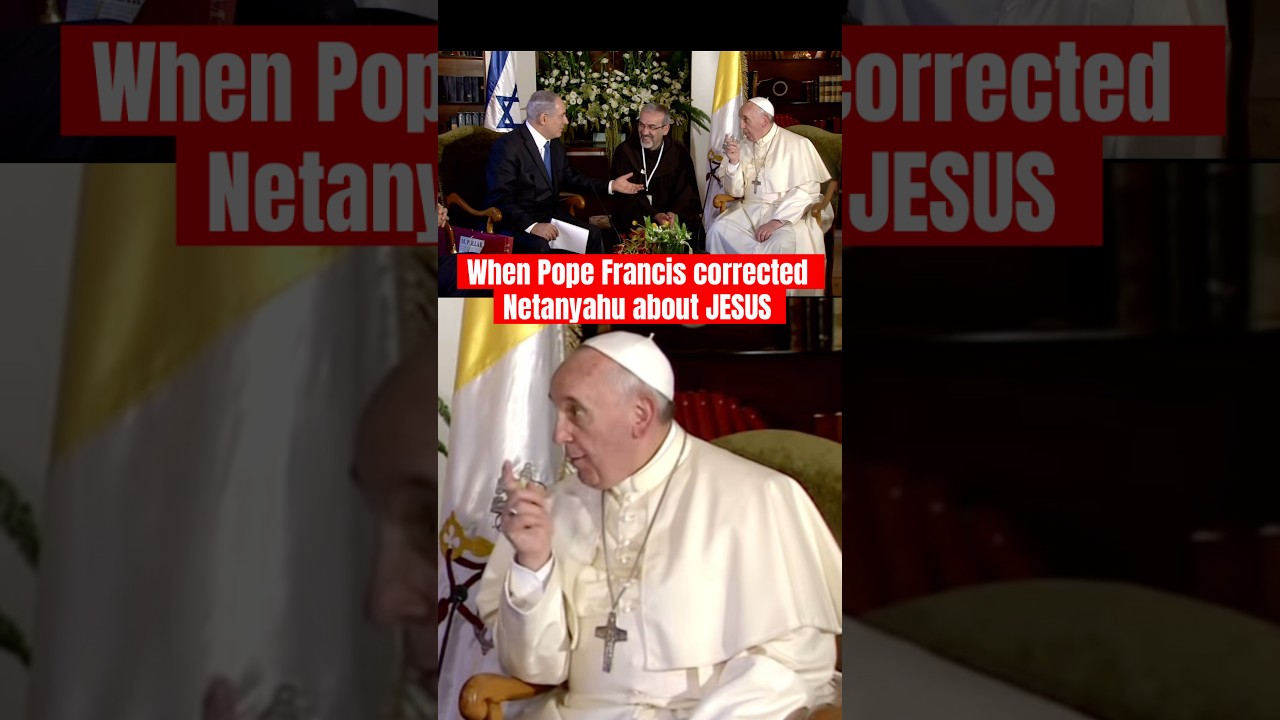 That time Pope Francis Corrected Netanyahu About Jesus&rsquo; Language &mdash; Aramaic! 🇮🇱🤝🇻🇦