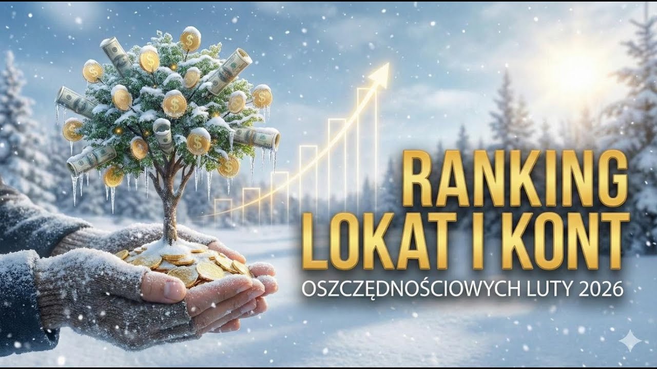 Ranking lokat i kont oszczędnościowych luty 2026. Najlepsze 5 ofert.