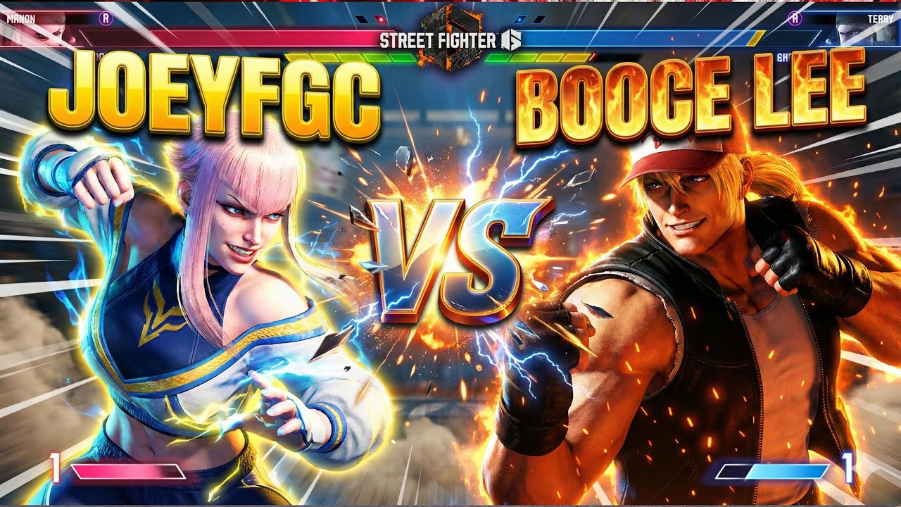 MANON vs TERRY | JOEYFGC vs BOOCE LEE (Epic Ranked Battle!) | Street Fighter 6