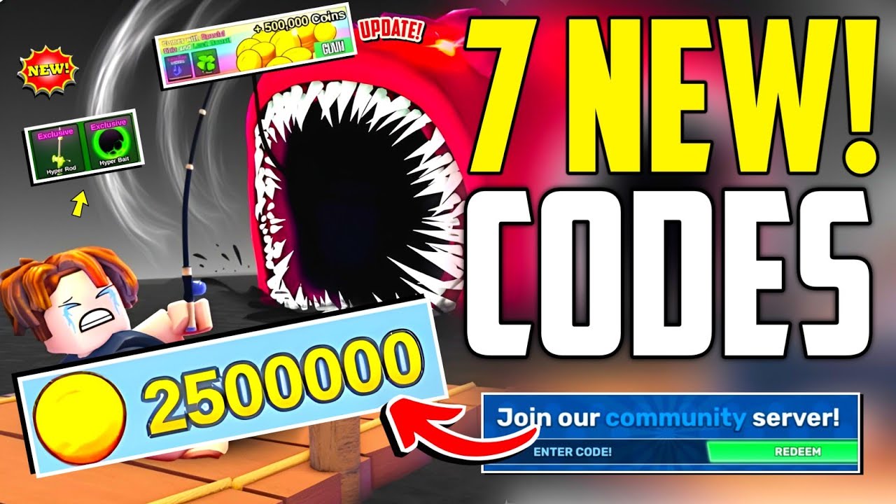 ⚠️UPDATE!💥[CODE]⚠️ FISH IT ROBLOX CODES MARCH 2026 - FISH IT CODES