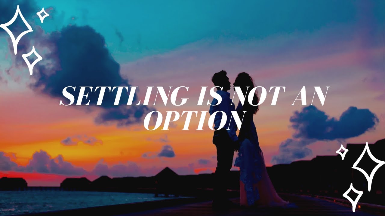 No Cookie Cutter Christian S1 E2- Settling Is Not An Option