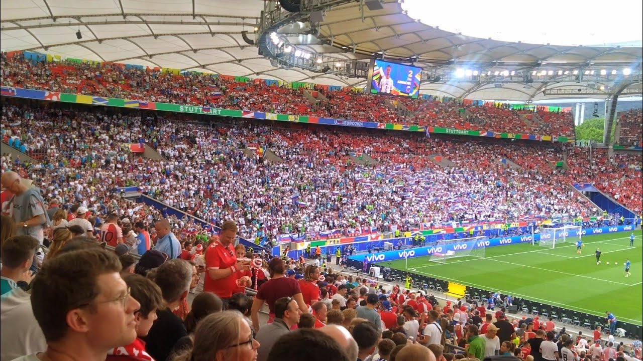 EURO2024 Slovenia National Anthem in Stuttgart/EURO2024 スロヴェニア代表 国歌斉唱@シュトゥットガルト