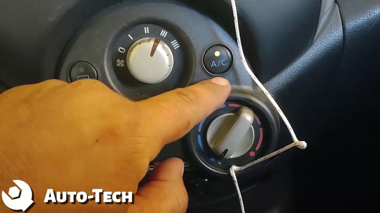 ¿Tu aire acondicionado no enfría? Aquí te enseño cómo lo arregle yo - Nissan Versa