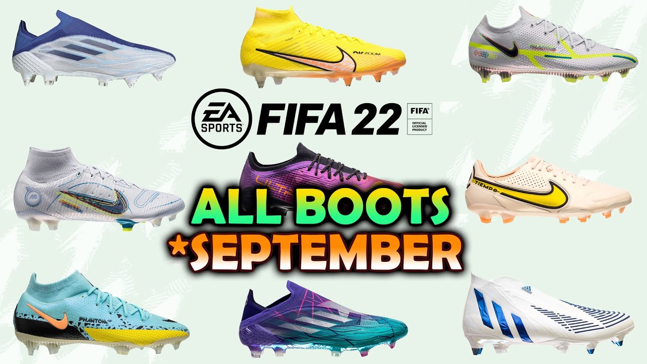 FIFA 22 ALL BOOTS SEPTEMBER | THE LAST ONE!