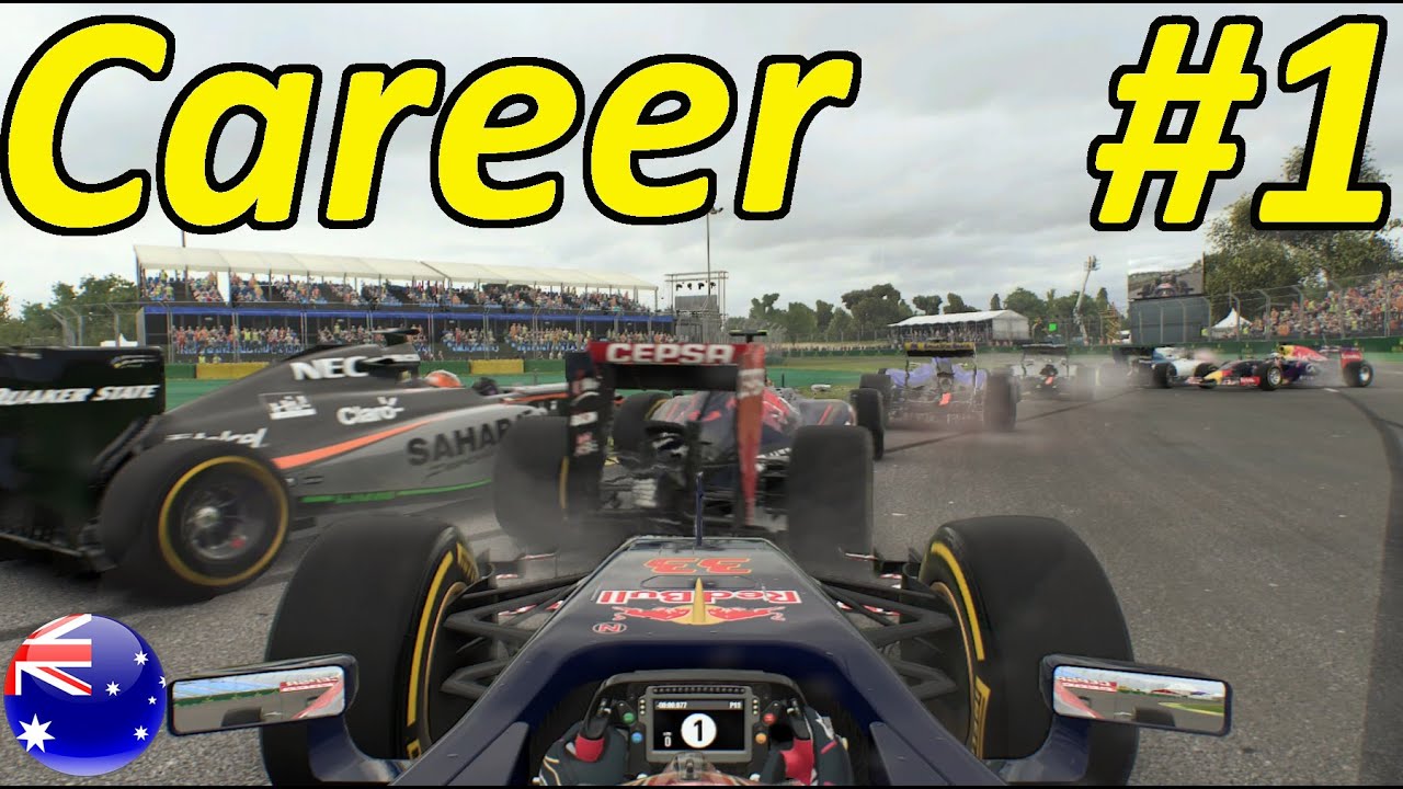 F1 2015 Career Mode Part 1: Australian GP Melbourne