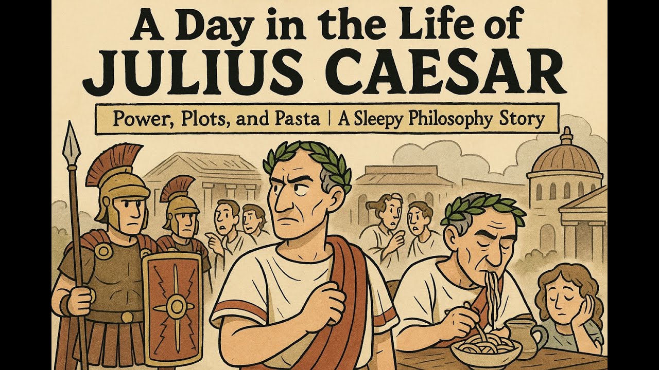 A Day in the Life of Julius Caesar &ndash; Power, Plots, and Pasta | A Sleepy Philosophy Story