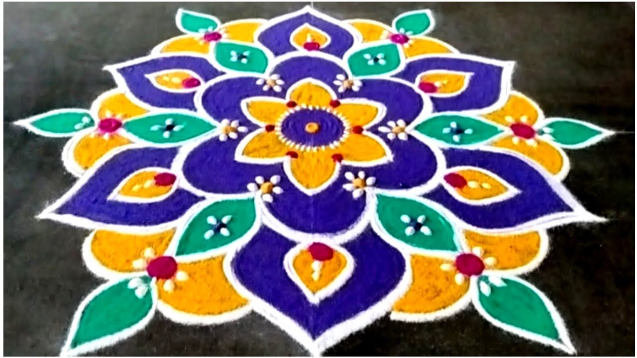 Thai Poosam Special Rangoli Design 2026 |  Simple & Easy Muggulu | Thaipusam Special Pooja Kolam