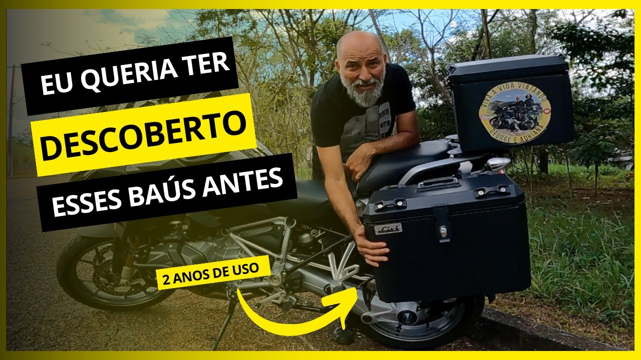QUAL &Eacute; O MELHOR BA&Uacute; PARA A SUA MOTO?