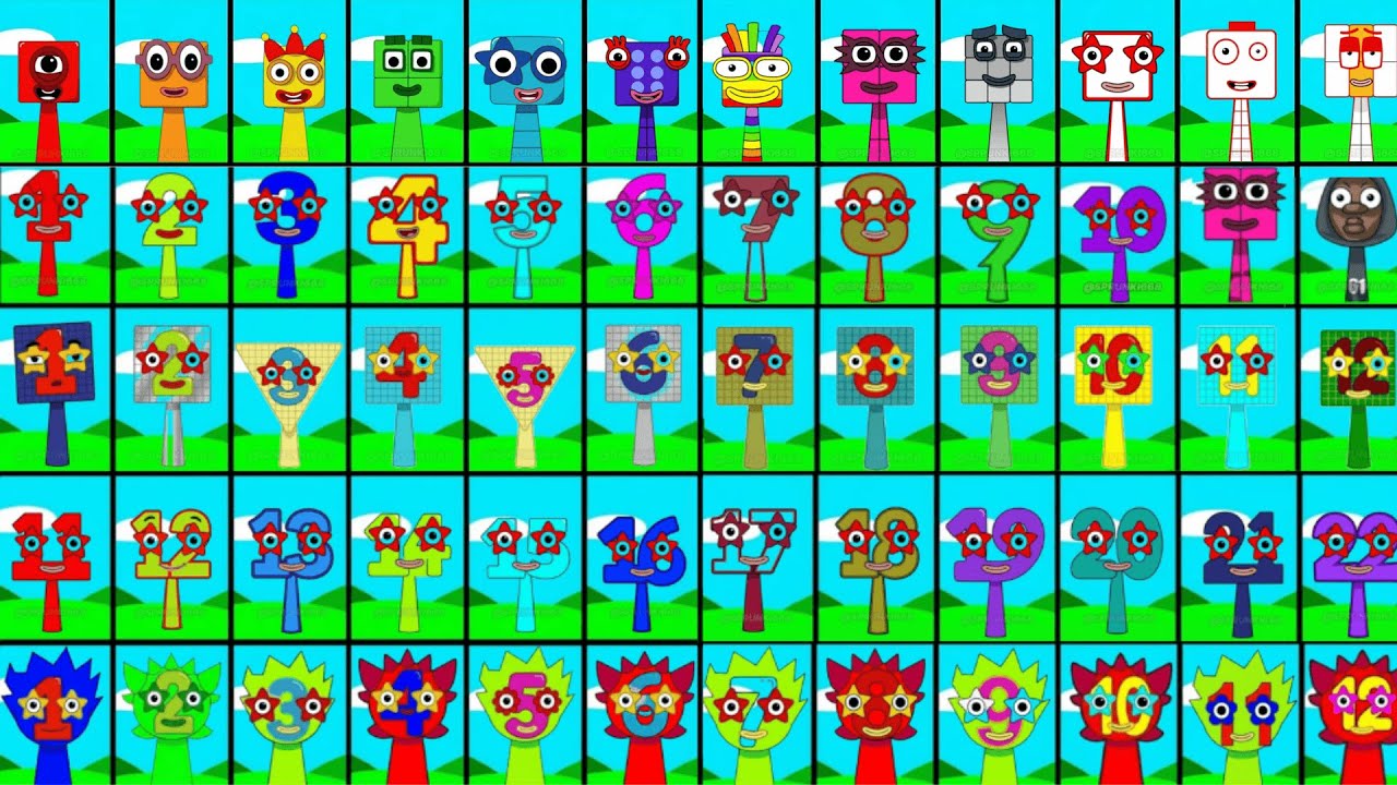 All Phases of New Incredibox Sprunki OC of One (from Numberblocks) : All Phases From 1 to 10