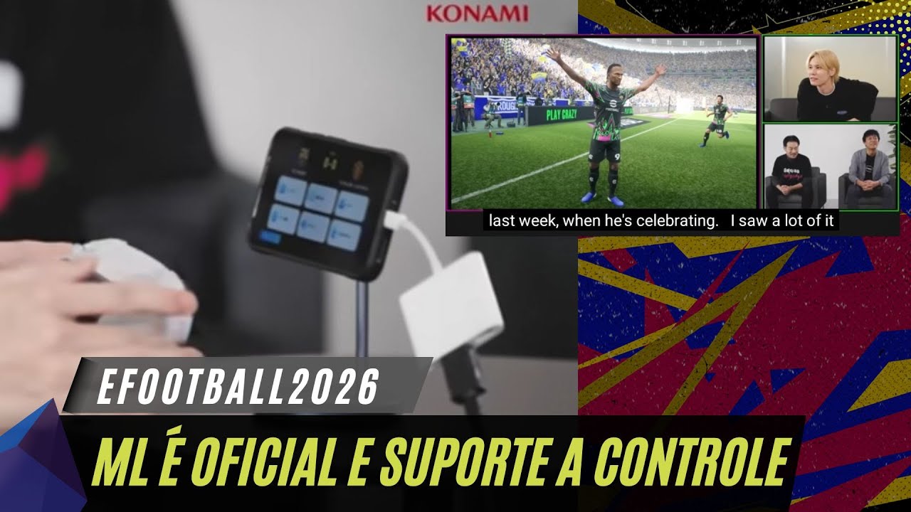 MASTER LIGA É OFICIAL NO EFOOTBALL, SUPORTE A CONTROLE E FILTRO