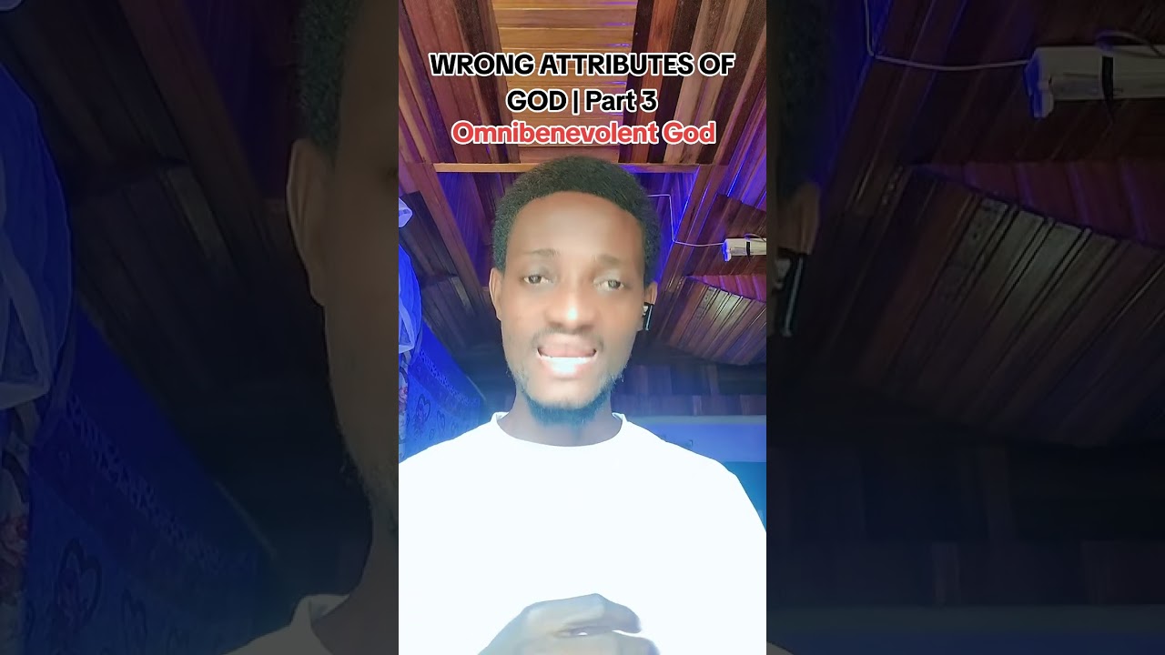 Is God all good and without evil?