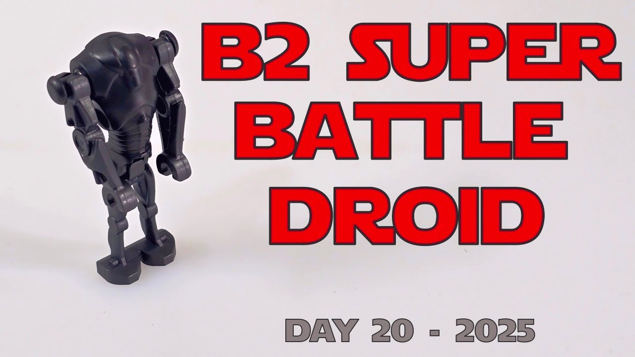 Рождественский календарь LEGO Star Wars 2025 – День 20: Супербоевой дроид B2 (Набор 75418)