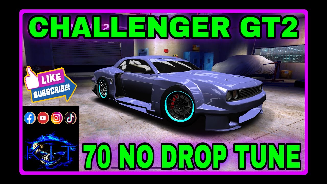 🚘 2010 CHALLENGER GT2 🚘 70 NO DROP TUNE. THANKS FOR WATCHING 👍…RUSH RACING 2