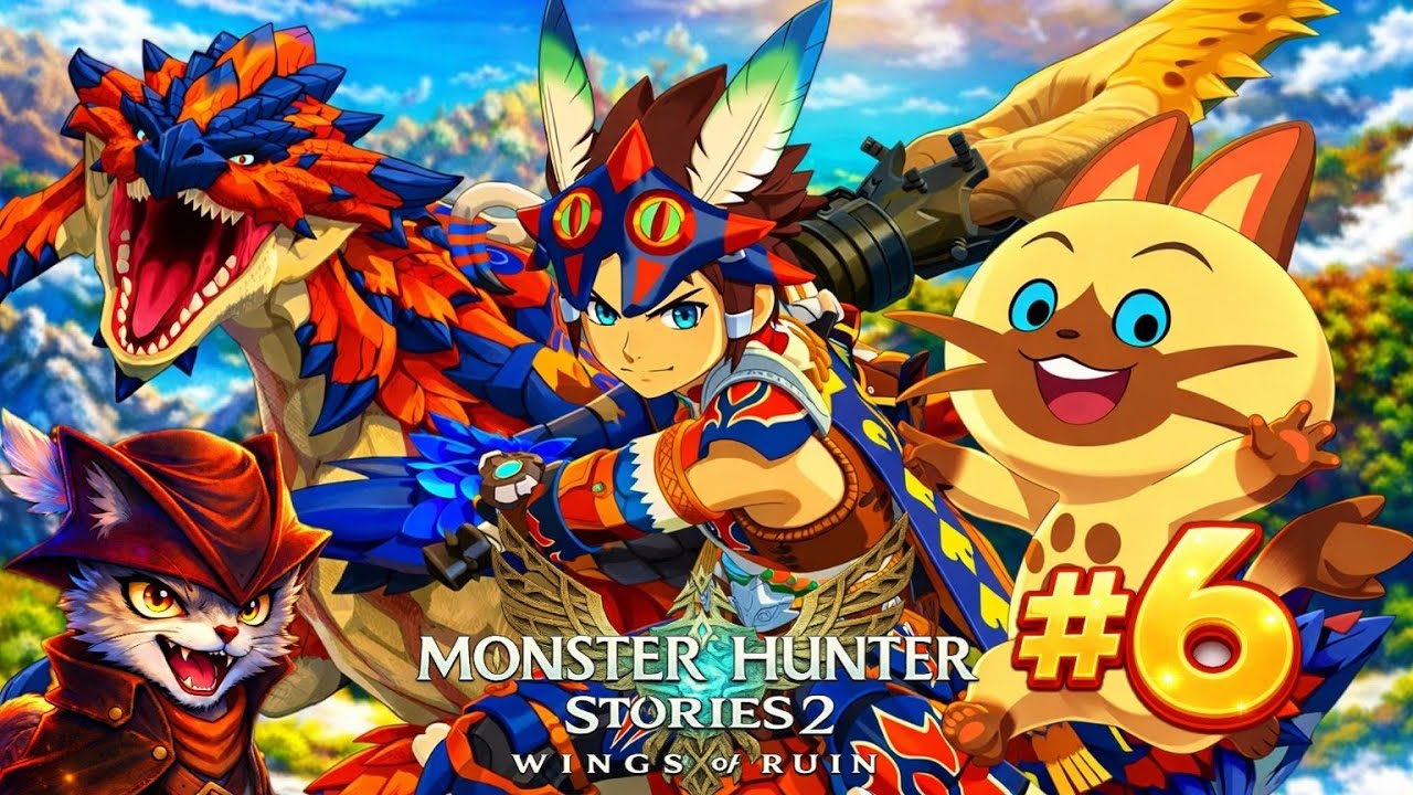 Jugando Monster Hunter Stories 2 |Parte 6