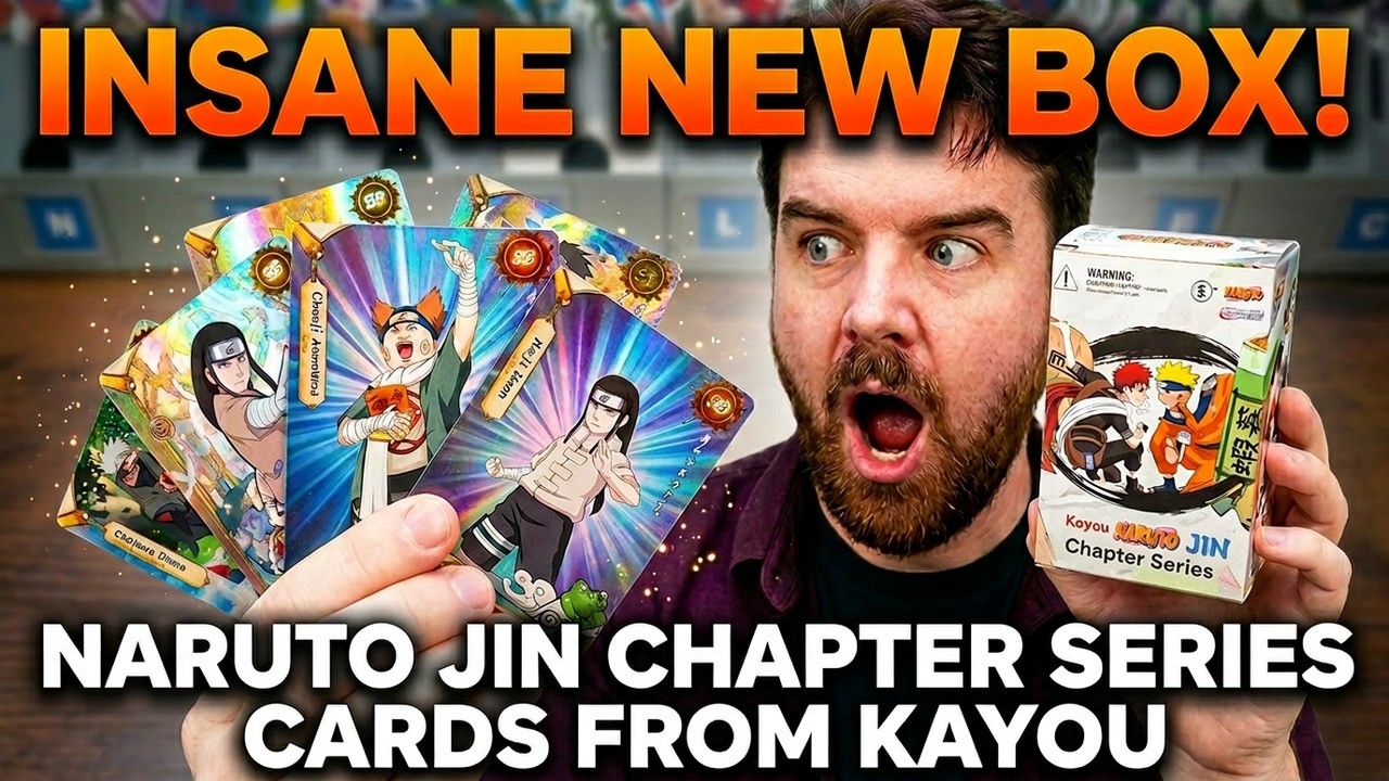 This Brand New NARUTO Cards Collection is INSANE!
