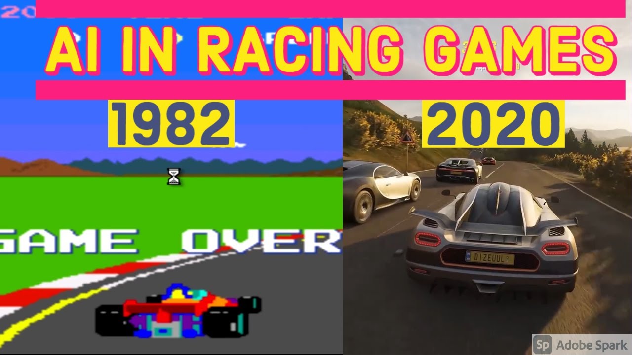 How AI in racing games evolved 1982 - 2020