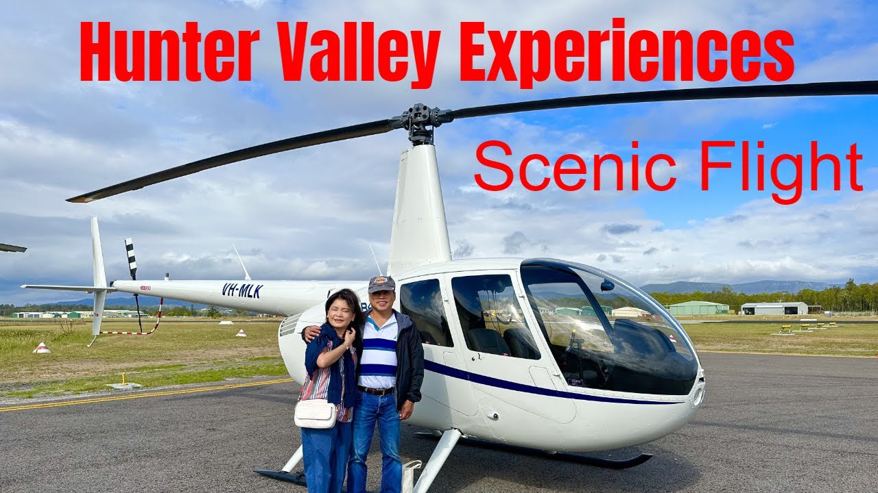 Hunter Valley Travel - Helicopter Ride for a scenic view of Hunter Valley
