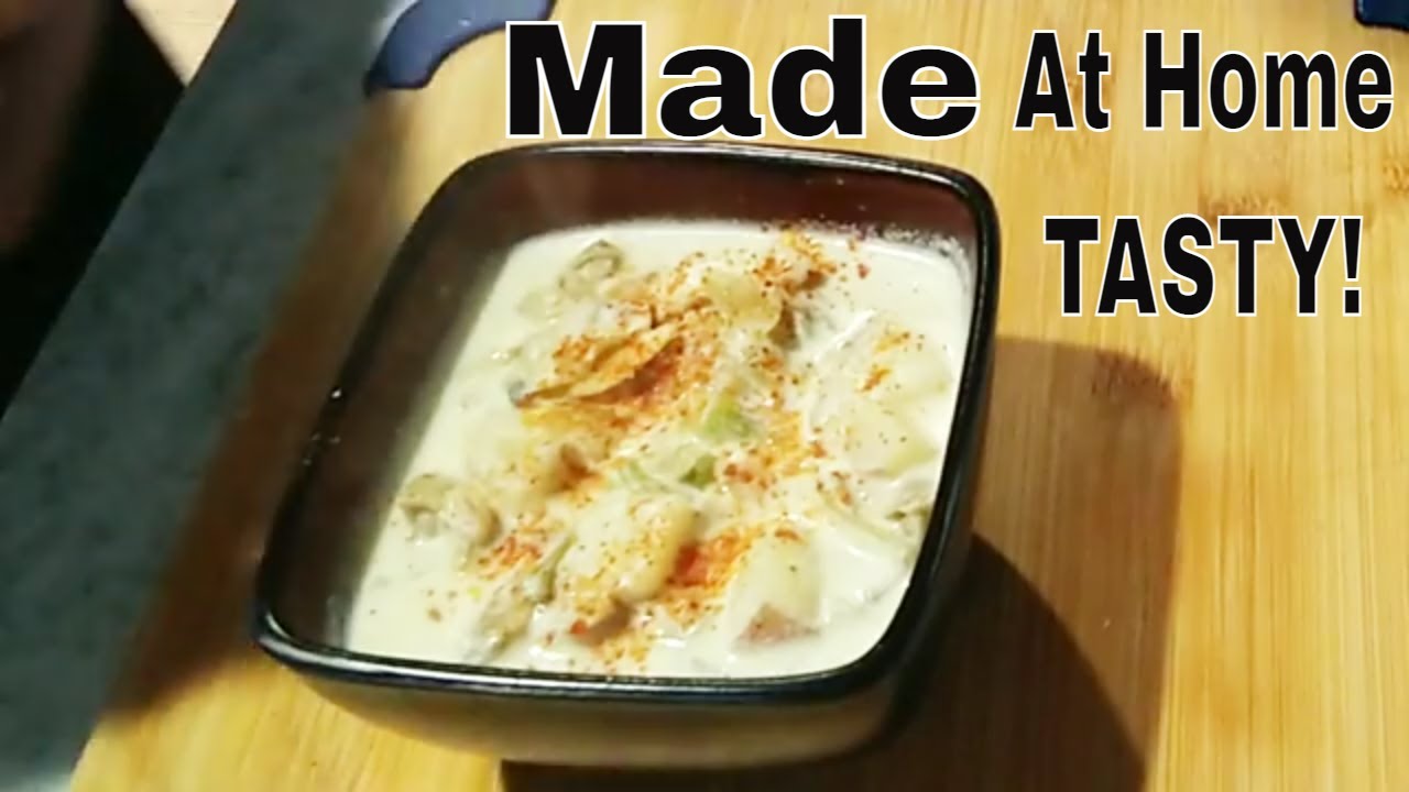 The BEST New England Clam Chowder Recipe!  (Creamy & Authentic)