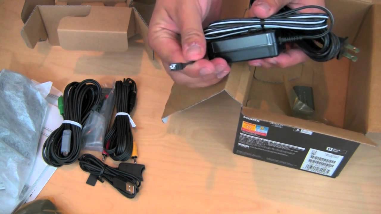 Unboxing Sony HDR-CX700V