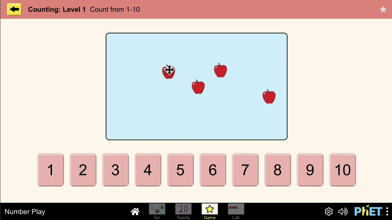 Counting Numbers – Learn to Count With a Fun Game