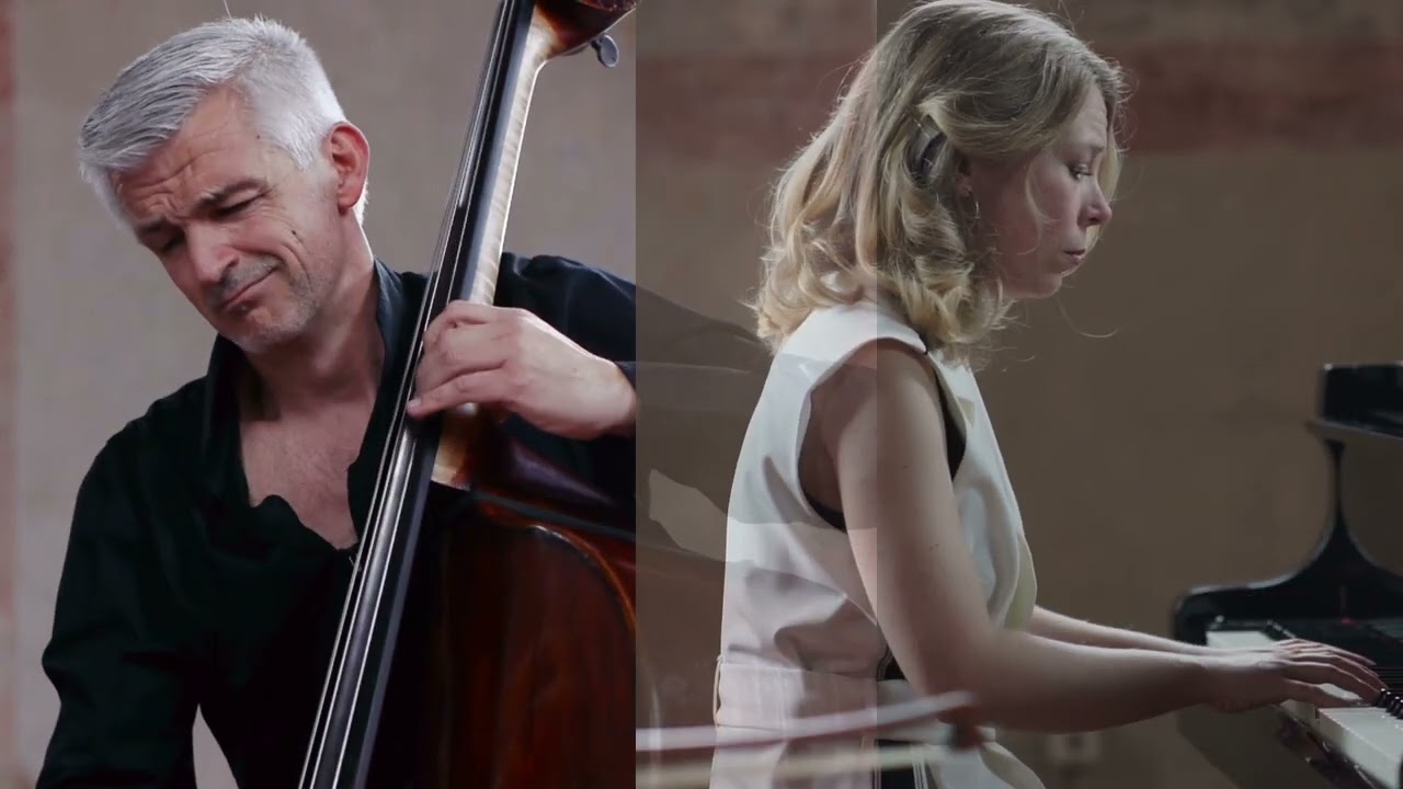 Hertl 30 Miniatures: 1.Alla Polacca & 2.Barcarolla • Božo Paradžik, d.bass & Annalisa Orlando, piano