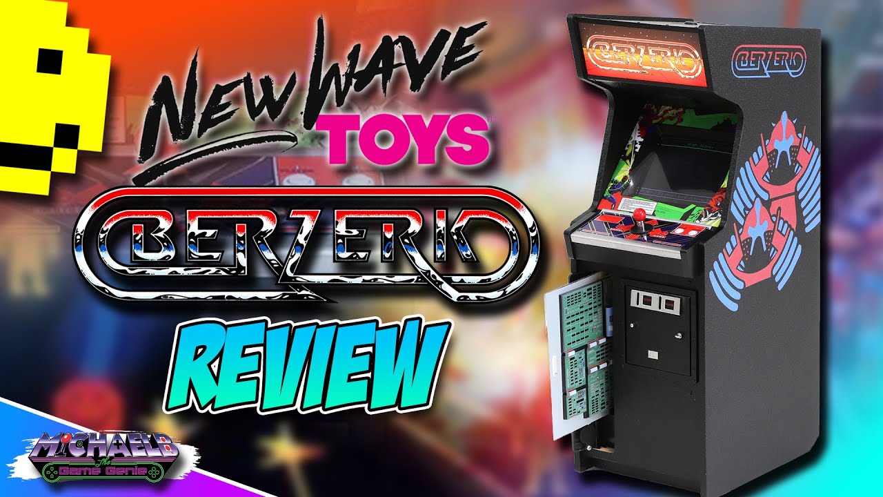 New Wave Toys Berzerk 1/6 Scale Replicade Arcade Machine Review!