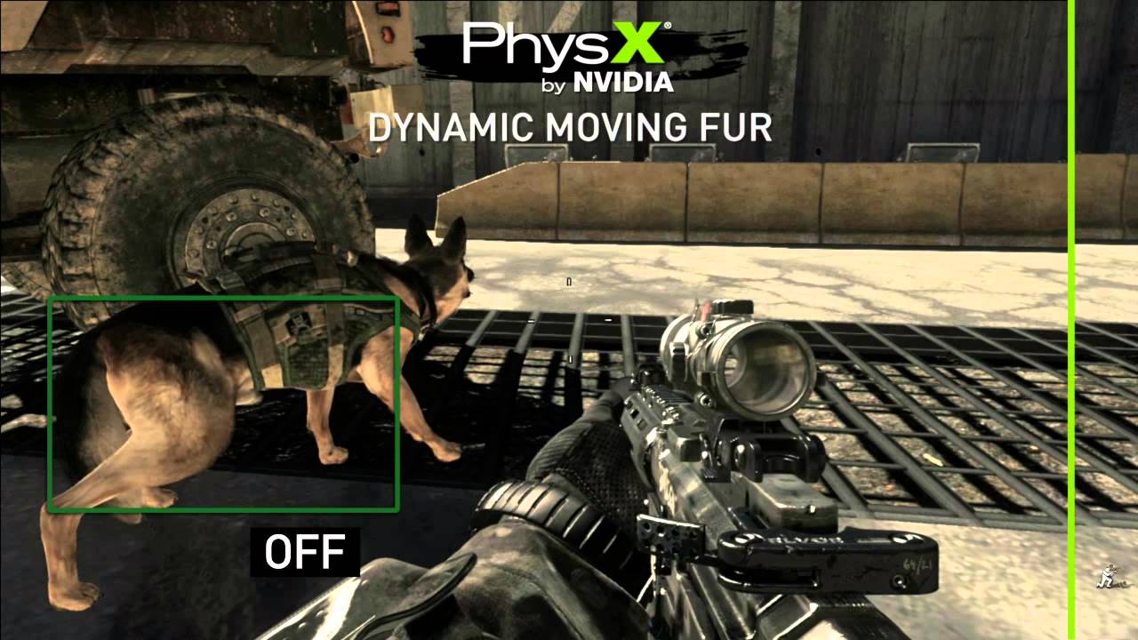 Call of Duty: Ghosts - NVIDIA GameWorks / PhysX Trailer