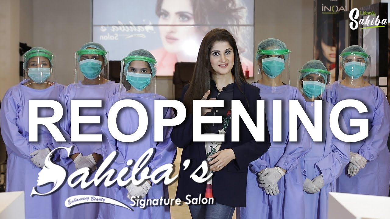 Reopening of Sahiba's Signature Salon | 100% Safe & Hygienic Environment | Lifestyle With Sahiba