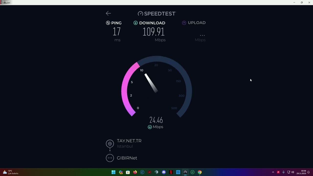 ZTE ZXHN H3600 Modem Fiber Hız Testi / GıbırNet Referans Kampanya Kodu GDWGL3GMI2