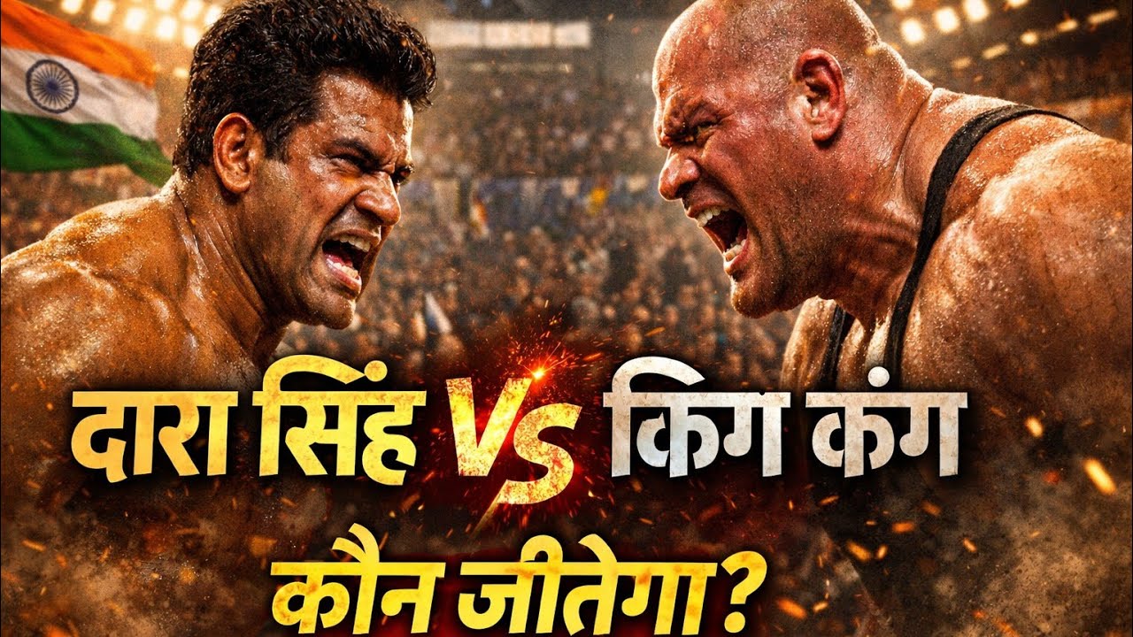 क्या हुआ जब दारा सिंह विदेशी दानव से भिड़ गए | dara singh vs king kong | dara singh story hindi