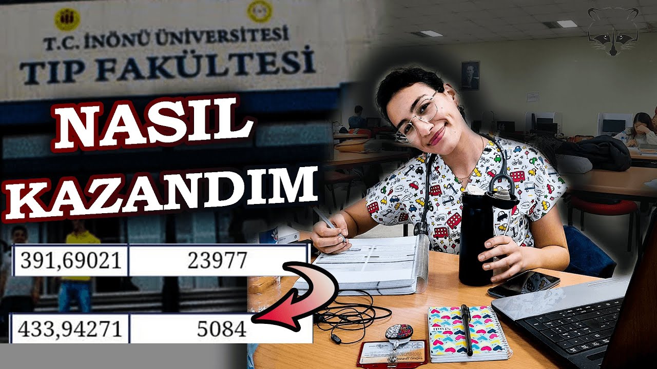 DÜŞÜK OKUL ORTALAMASI İLE DERECE YAPMAK | TIP FAKÜLTESİNİ NASIL KAZANDIM #2