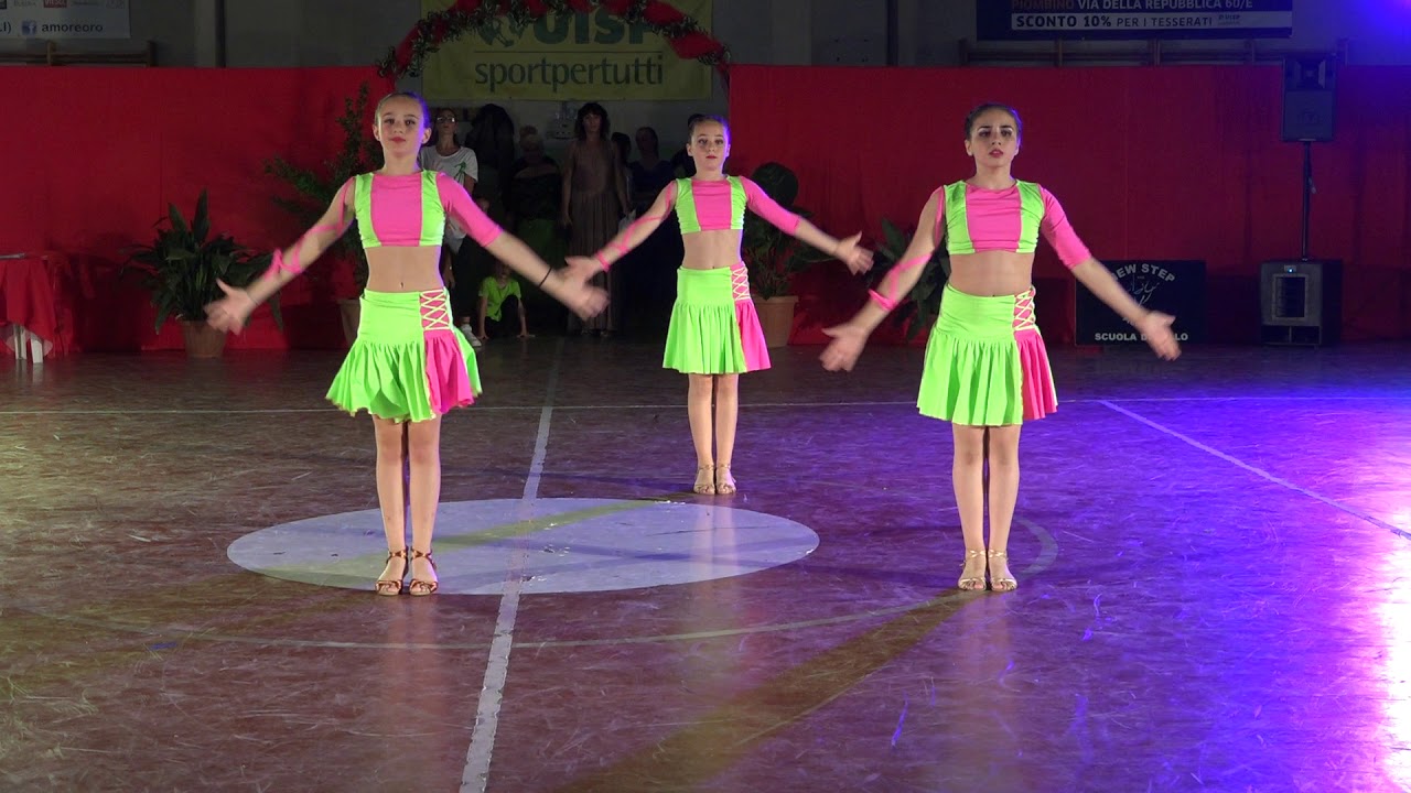 NEW STEP FINE CORSO 2018 - BIMBI UNDER 11 - SYNCHRO LATIN - PIOMBINO 16-6-2018