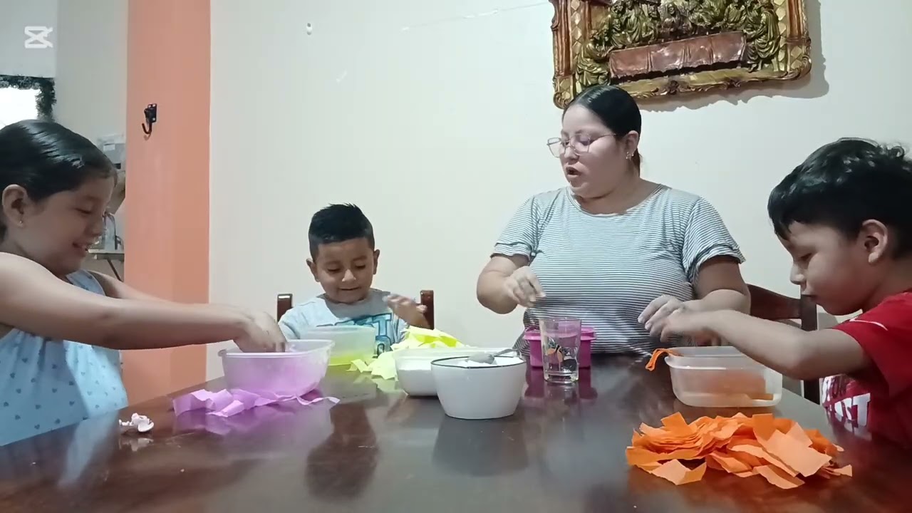 Experimento - Creando masa de colores
